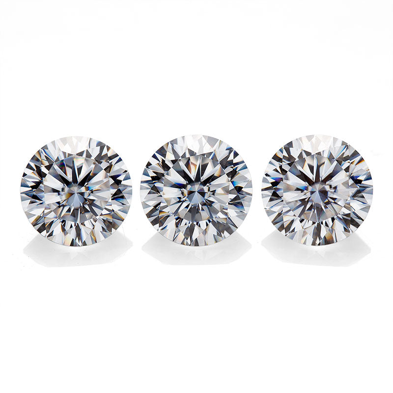 Classic Round-Cut Moissanite Loose Stone