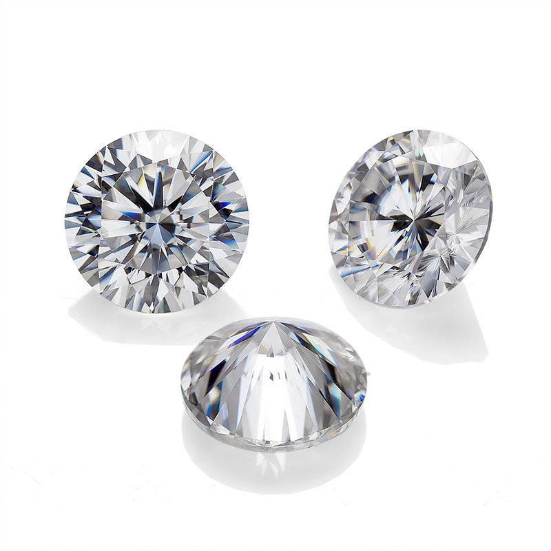 Classic Round-Cut Moissanite Loose Stone