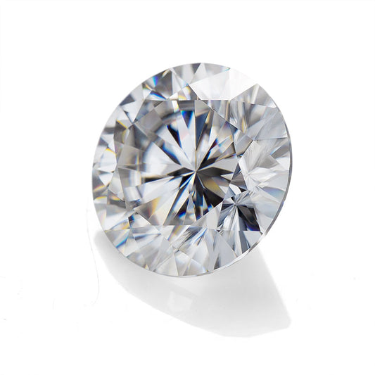 Classic Round-Cut Moissanite Loose Stone