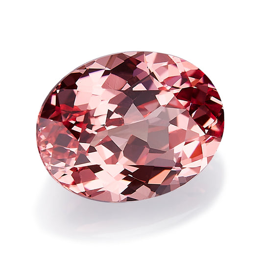 Pink Oval-Cut Loose Lab-Grown Diamond