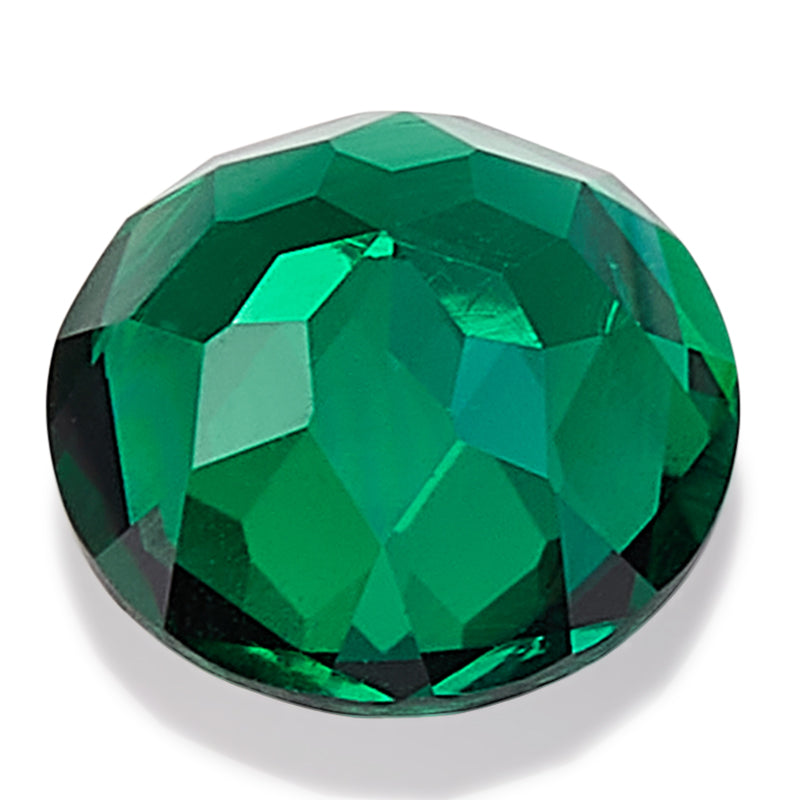 Emerald Round-Cut Loose Lab-Grown Diamond