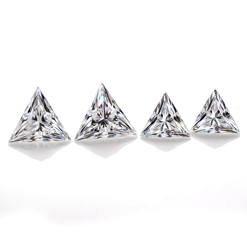 Sophisticated Trebly-Cut Moissanite Loose Stone