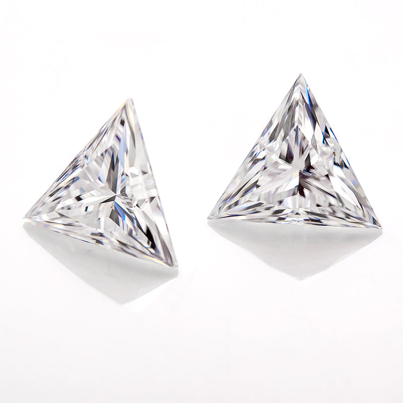 Sophisticated Trebly-Cut Moissanite Loose Stone