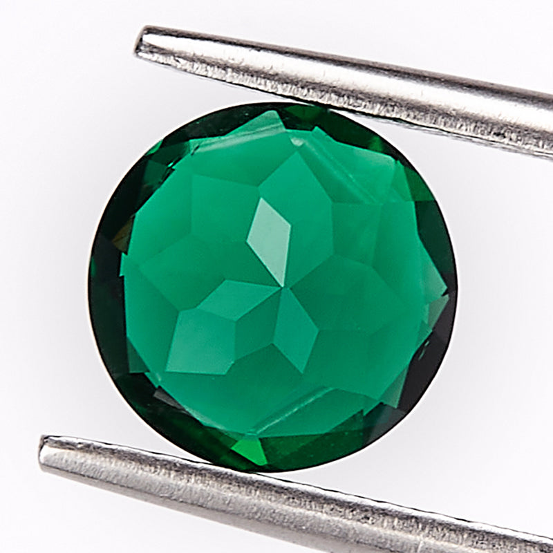 Emerald Round-Cut Loose Lab-Grown Diamond
