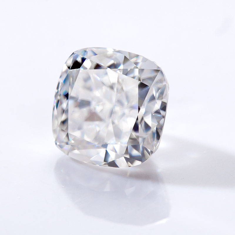 Simple Princess-Cut Moissanite Loose Stone