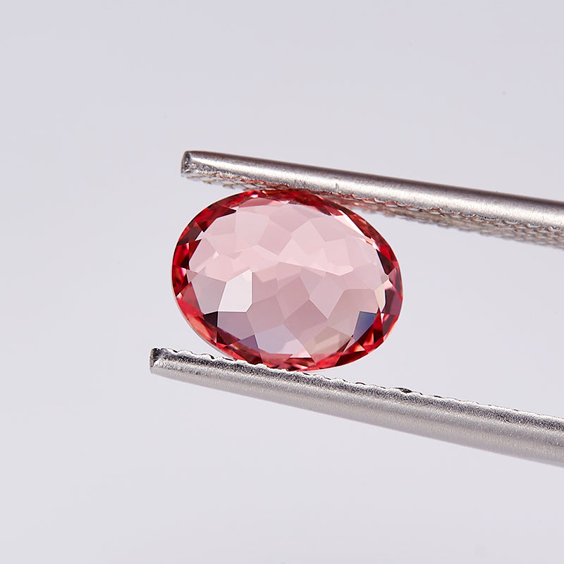 Pink Oval-Cut Loose Lab-Grown Diamond