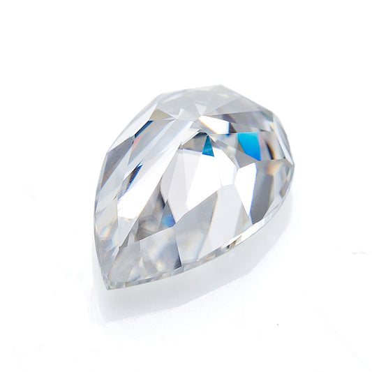 Modern Pear-Cut Moissanite Loose Stone