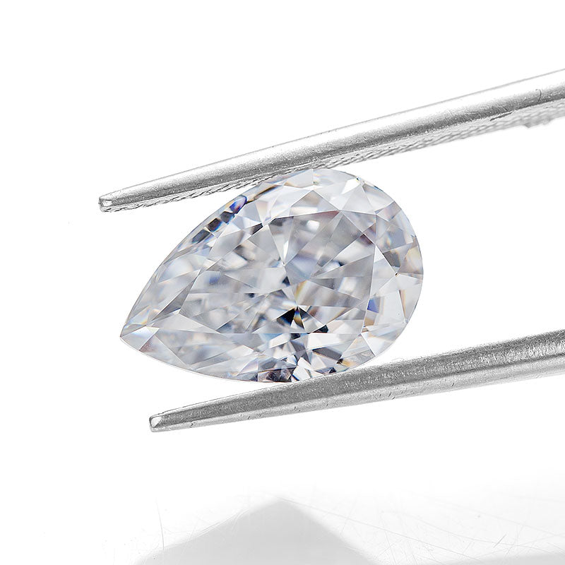 Modern Pear-Cut Moissanite Loose Stone