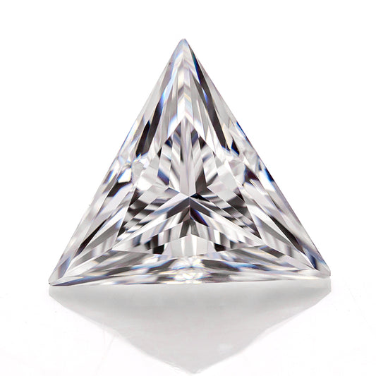 Sophisticated Trebly-Cut Moissanite Loose Stone