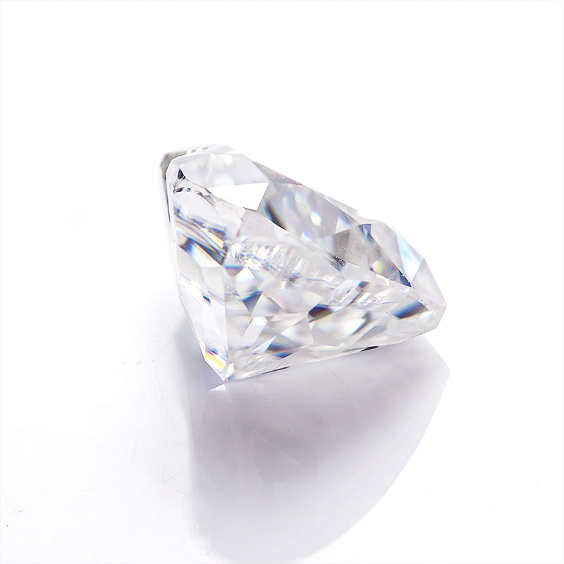 Warm Heart-Cut Moissanite Loose Stone