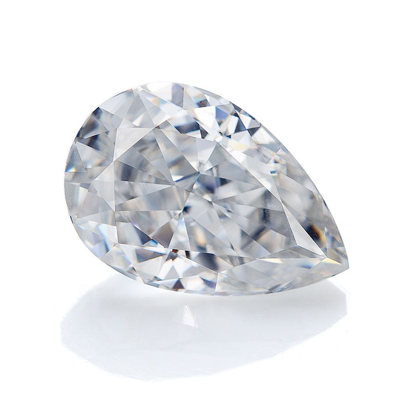 Modern Pear-Cut Moissanite Loose Stone