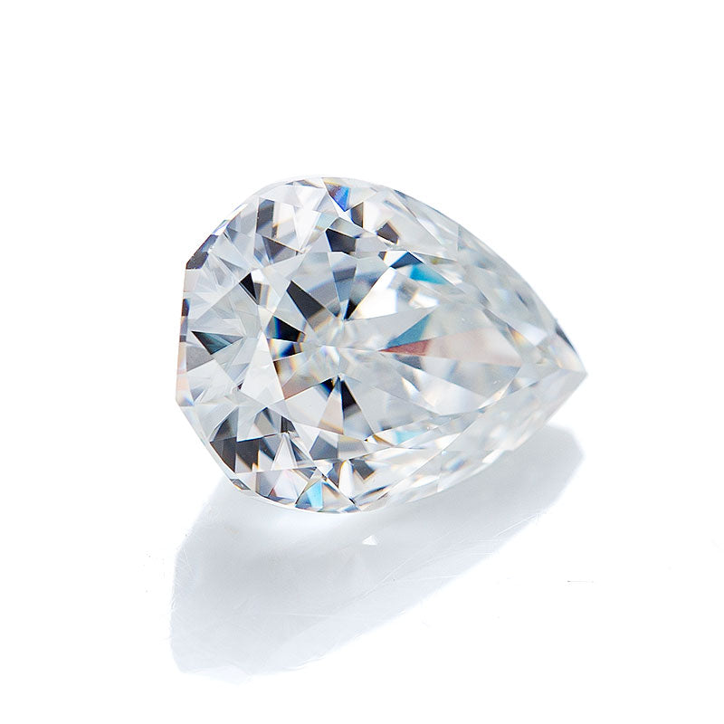 Modern Pear-Cut Moissanite Loose Stone