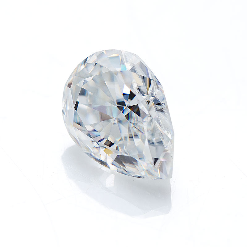 Modern Pear-Cut Moissanite Loose Stone
